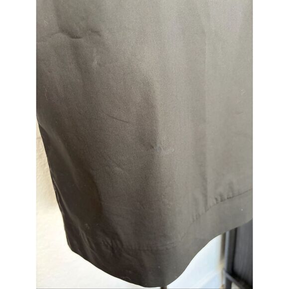 Até Italy Black Cotton Blend Sleeveless Structured Shell Top Size 44 US 8/10 - Picture 8 of 12